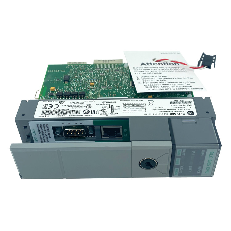 Allen Bradley PLC SLC 5/05 16K Controller 1747-L551